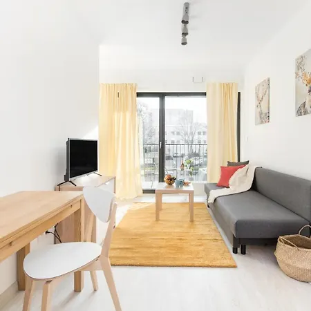 Superapart Rydygiera, Pet-friendly With Patio & Self Check-in * Varsó